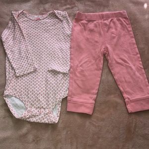 Pink Onesie with Pant